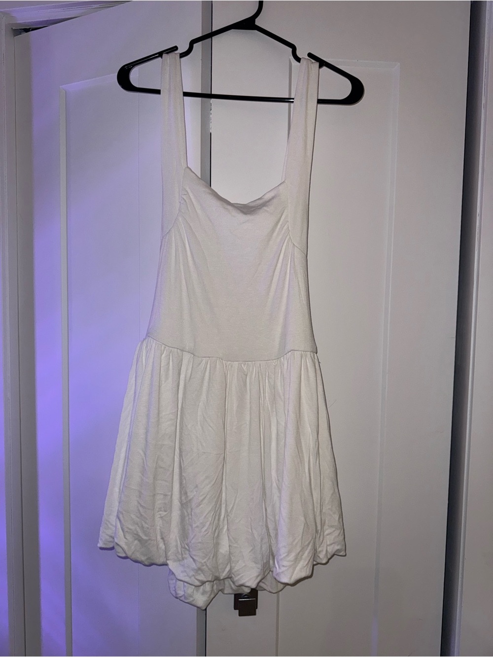 White Sleeveless Romper